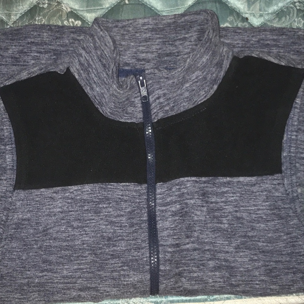 blue navy vest
